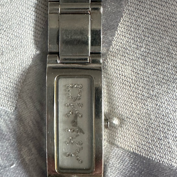 DKNY watch with silver link band - Picture 3 of 4